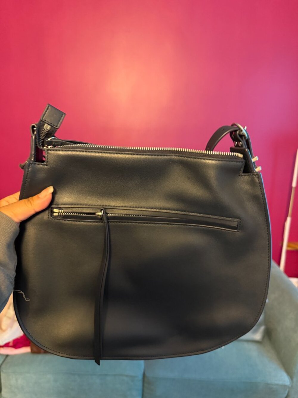 All Saints Cooper Hobo Leather Bag
